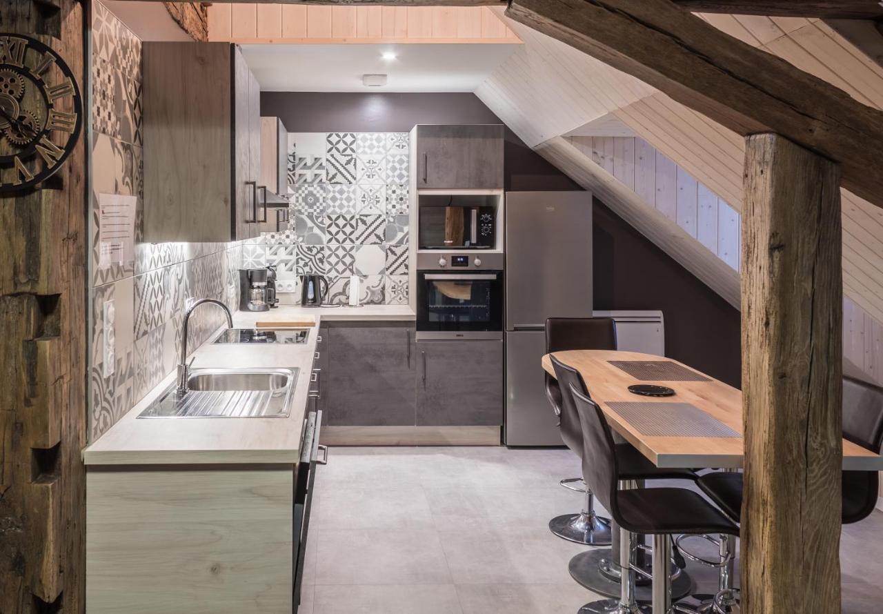 Appartement Style Industriel Avec Terrasse جيفيه المظهر الخارجي الصورة