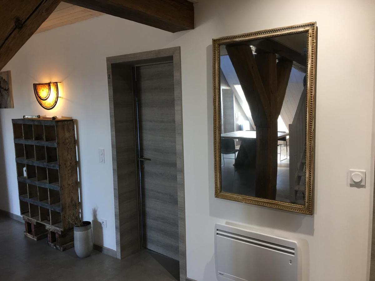 Appartement Style Industriel Avec Terrasse جيفيه المظهر الخارجي الصورة